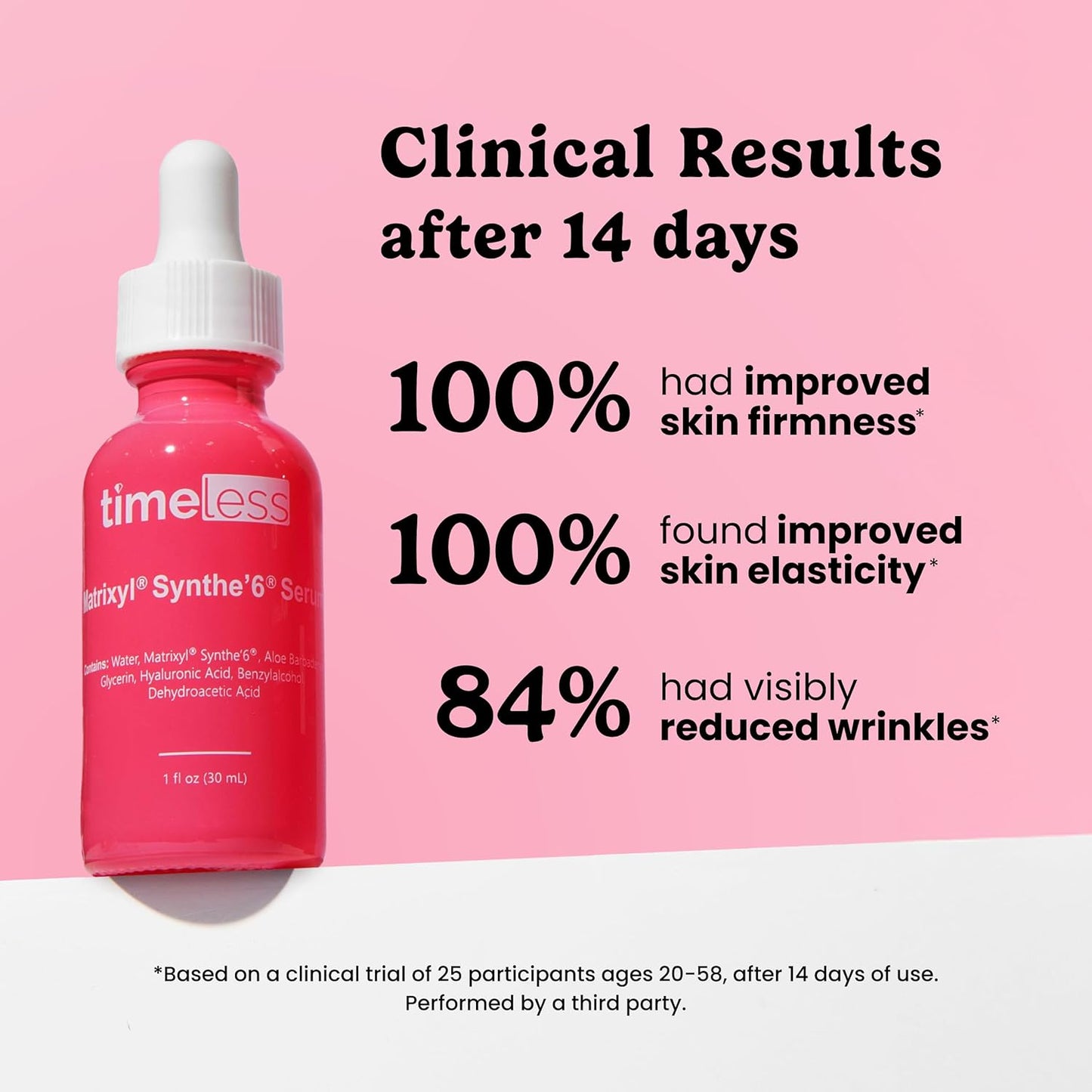 Matrixyl Synthe'6 Serum Peptide Gesichtsserum, Mit Hyaluronsäure Und Aloe Barbadensis - 30Ml