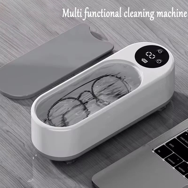 Vibration Ultrasonic Glasses Cleaning Machine Household Appliances Watches Function Timer Cleaning Machine 450Ml