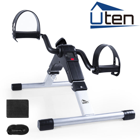 LCD Folding Fitness Bike Arm and Leg Trainer Mini Home Exercise Equipment Uten