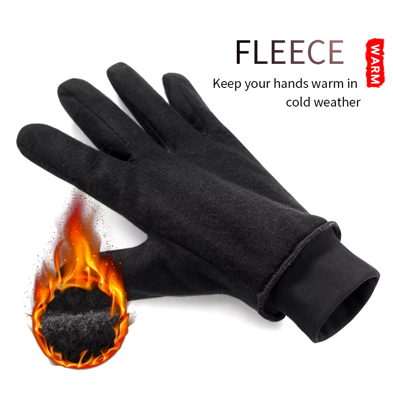 Winter Outdoor Sport Cycling Gloves Waterproof Bicycle Gloves Men Bike Gloves Thermal Fleece Cycling Gloves Gel Full Finger