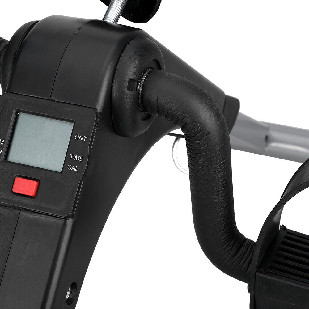 LCD Folding Fitness Bike Arm and Leg Trainer Mini Home Exercise Equipment Uten