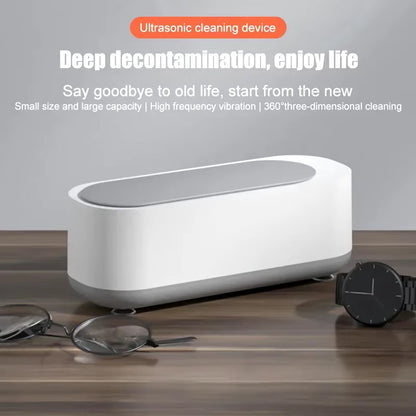 Vibration Ultrasonic Glasses Cleaning Machine Household Appliances Watches Function Timer Cleaning Machine 450Ml